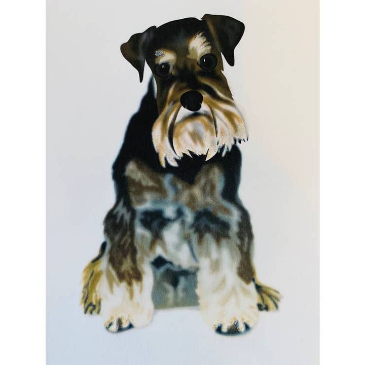 Studio Daedre - Wholesale Everyday Greeting Card - Schnauzer Dog - Loose Cards