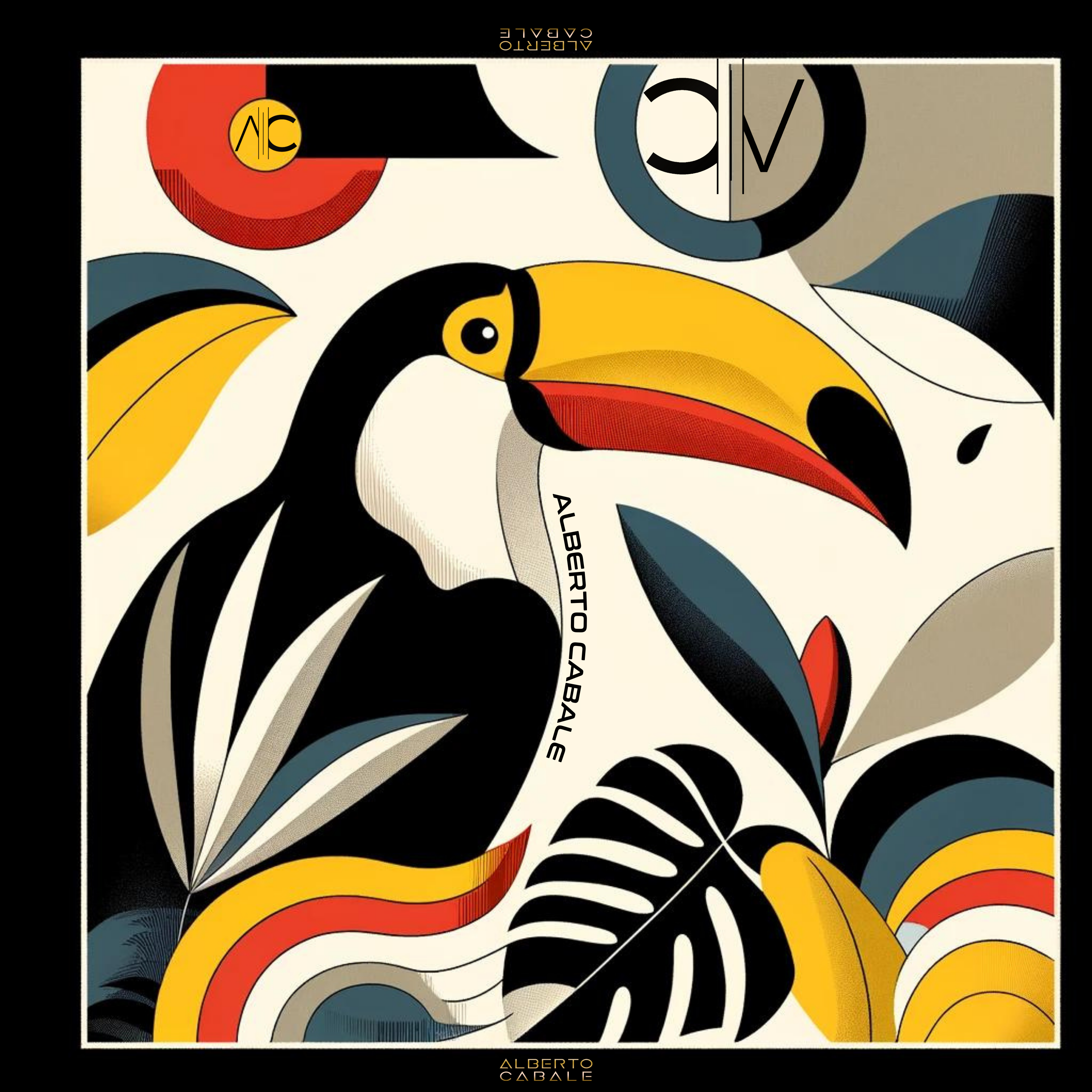 Black Zoé Pelican large silk square for wholesale on Faire0