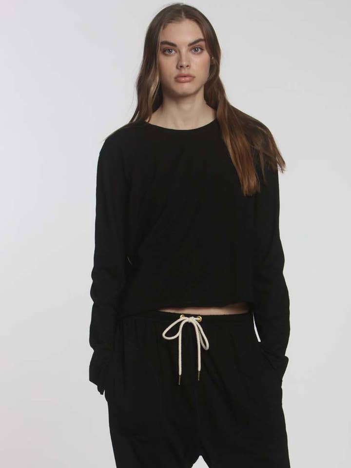 Camiseta Easy Ryder - Preto por atacado de Label + Thread