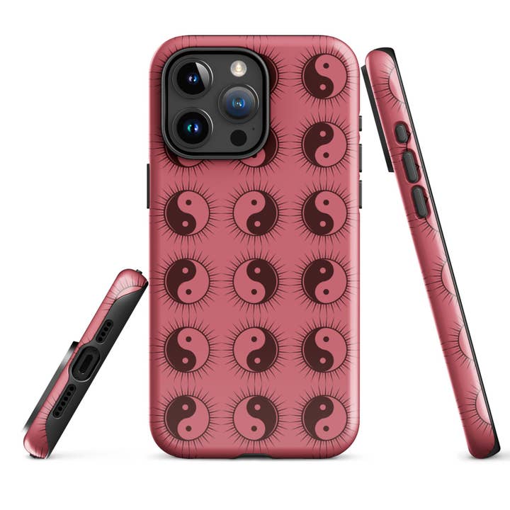 Original Pink and Brown Tough Case For iPhone® for wholesale by Jade Meraki Studios