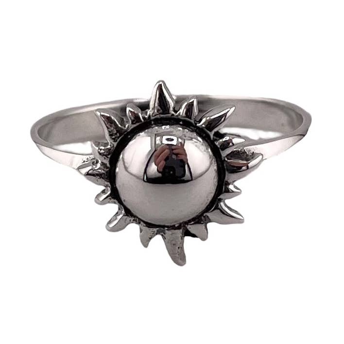 Sunshine 12mm Ring Sterling Silver for wholesale by Select Lines