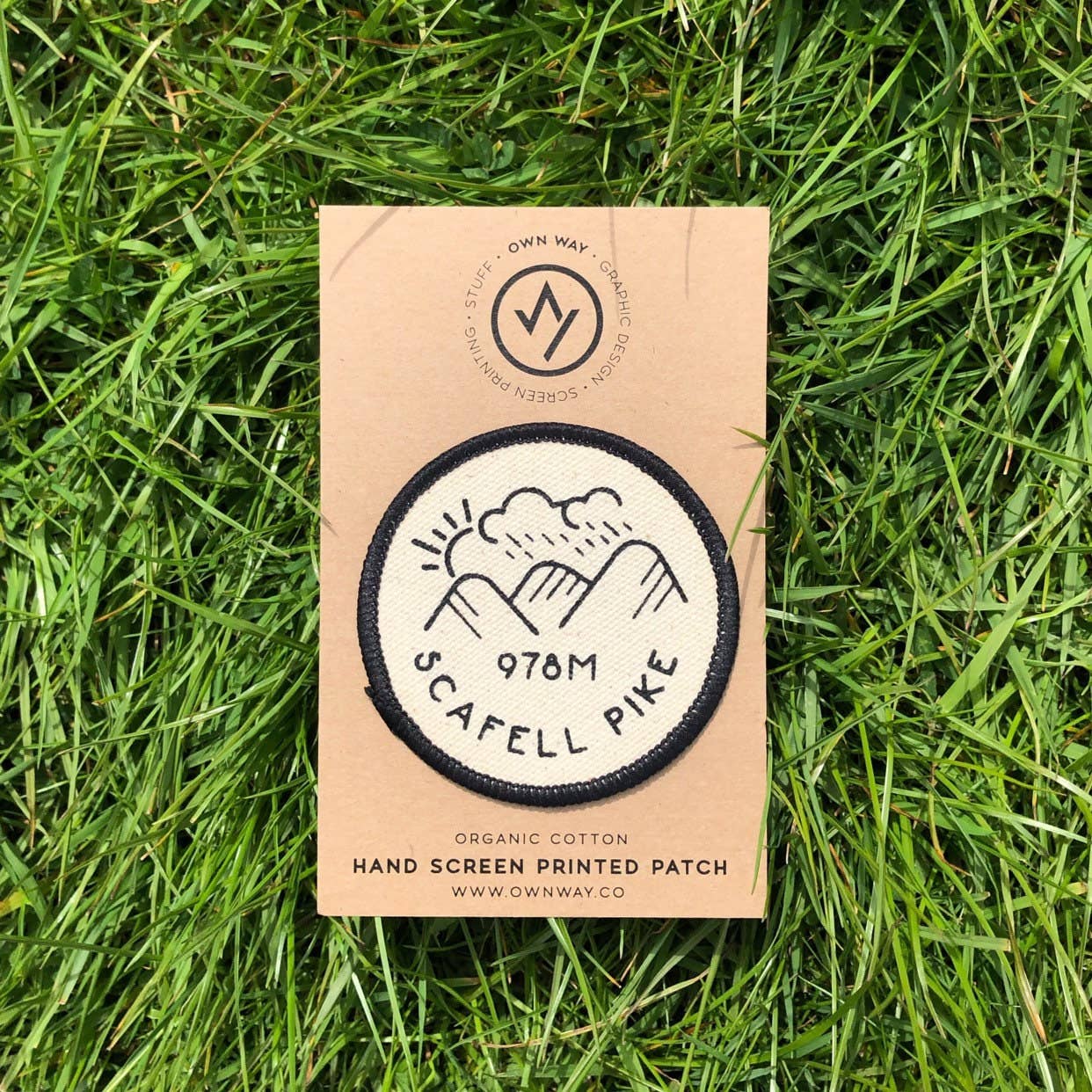 Own Way – wholesale Patch – Scafell Pike - Organic Cotton Patch3