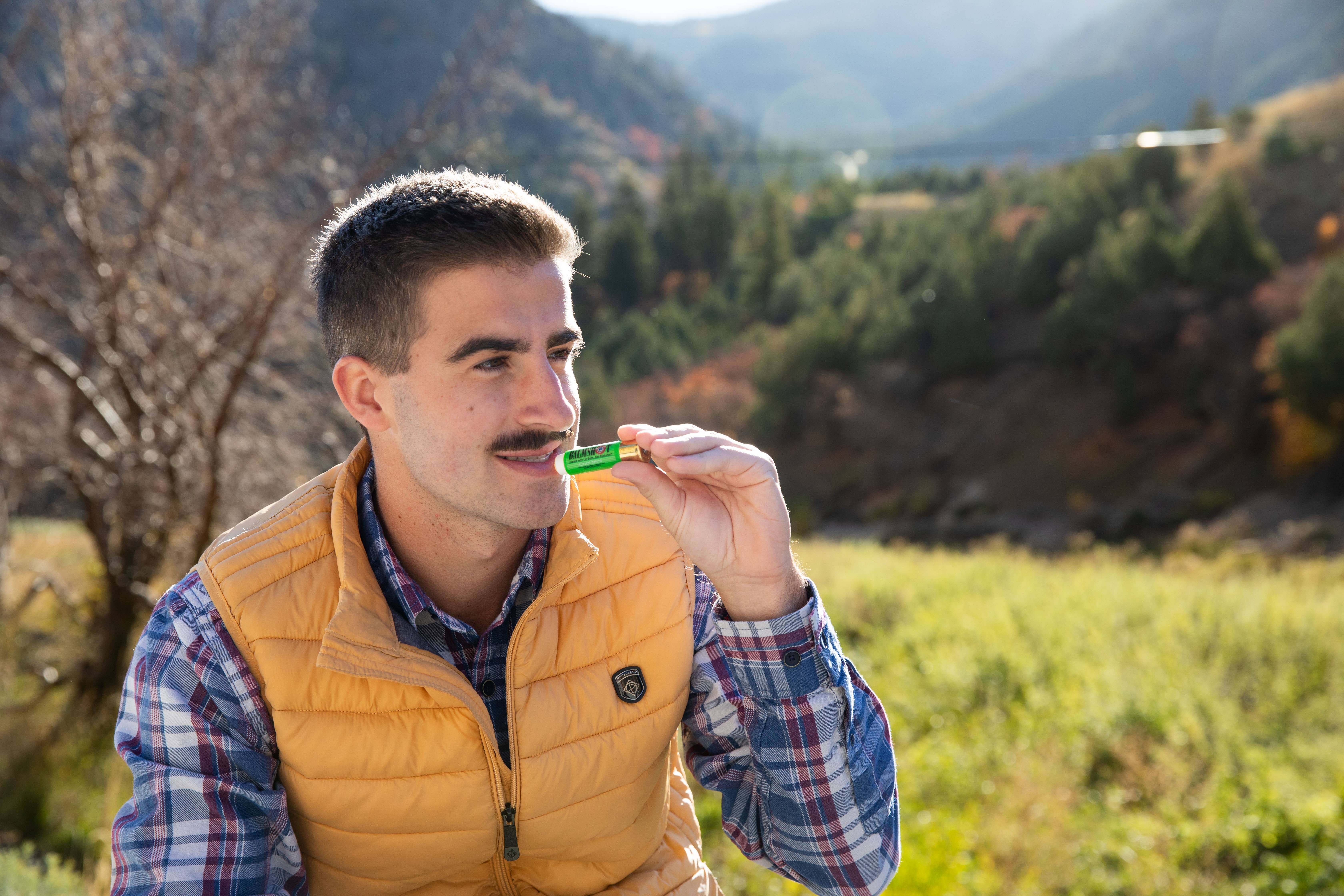 BALMSHOT Lip Balm - Wholesale Lip Balm - Cool Mint Camo Beeswax Lip Balm - 24 Pack4