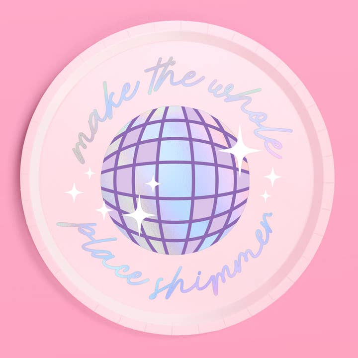 xo, Fetti - Wholesale Disposable Plate - Era's Party Paper Plates | 24pc 9" |Party Tableware3