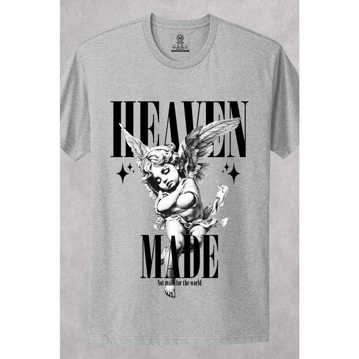 Heaven Made Angel Short Sleeve Tee for wholesale by Art by Forgrand