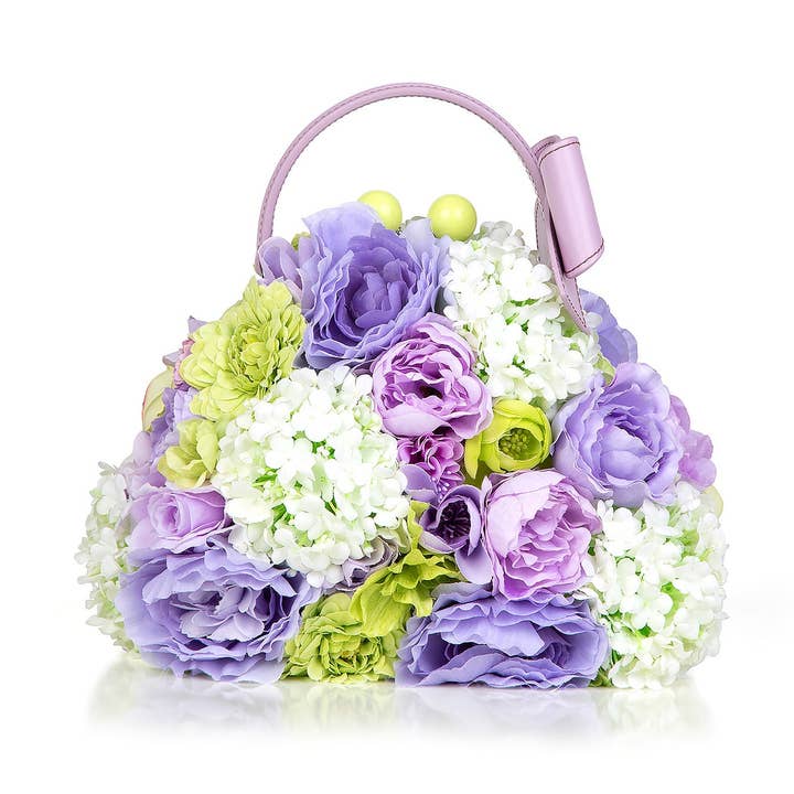 Je Suis Jolie Posy Flower Bag for wholesale by BB TAYLOR