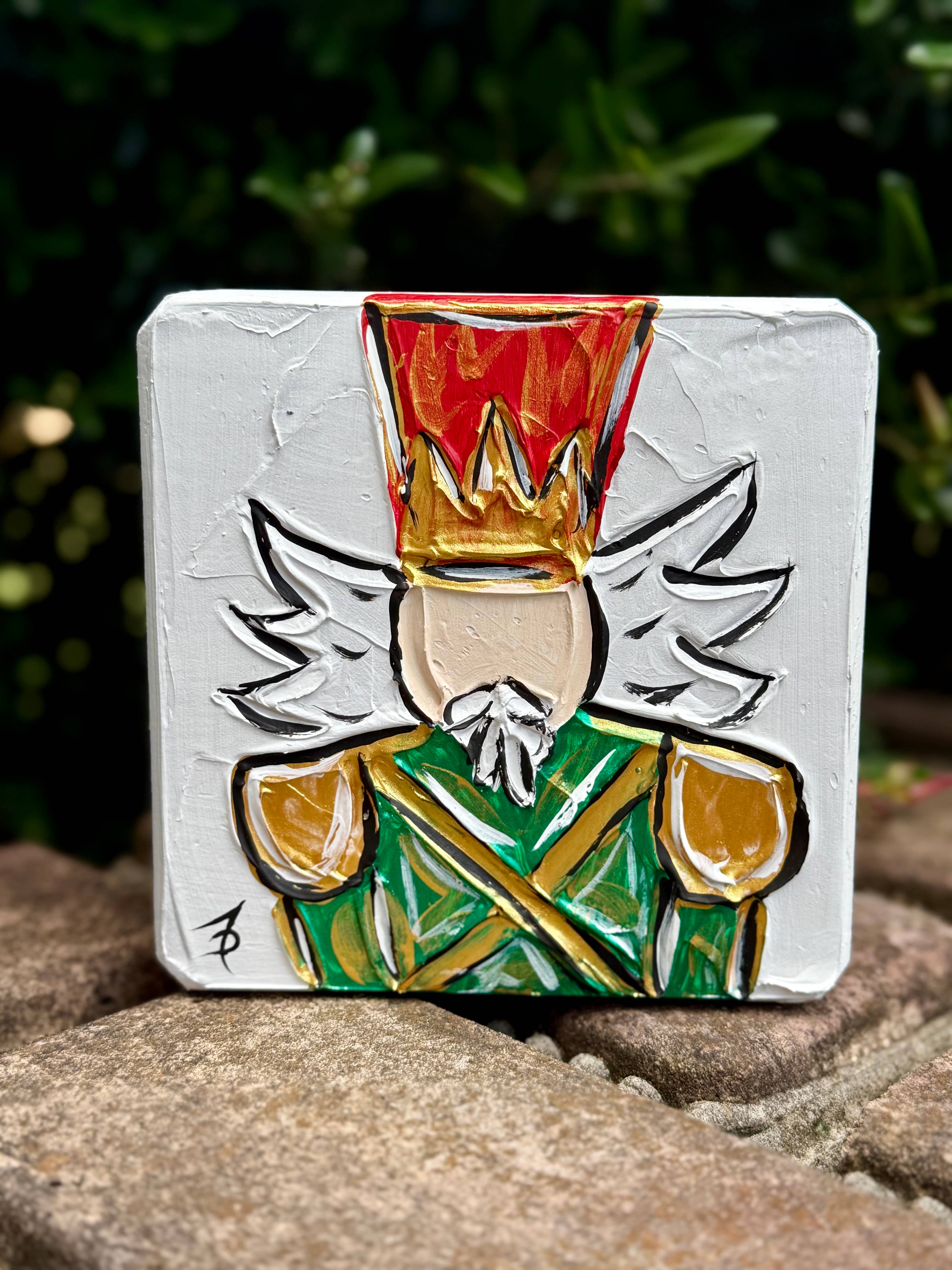 Framesaplenty - Wholesale Christmas Decoration - Textured Nutcracker Christmas tabletop decoration 0