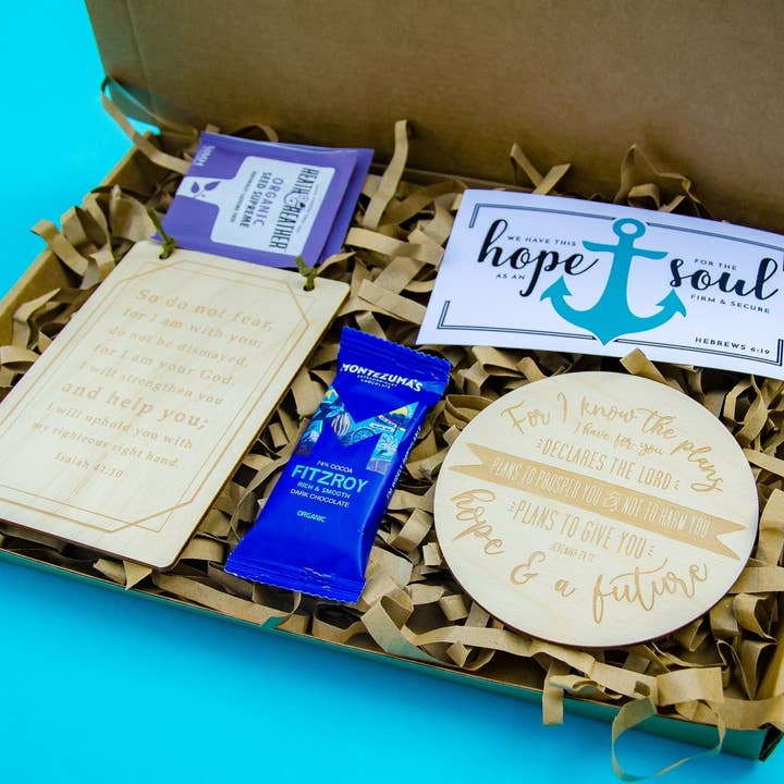 Låt oss ha en Cuppa presentlåda för wholesale av Birch and tides