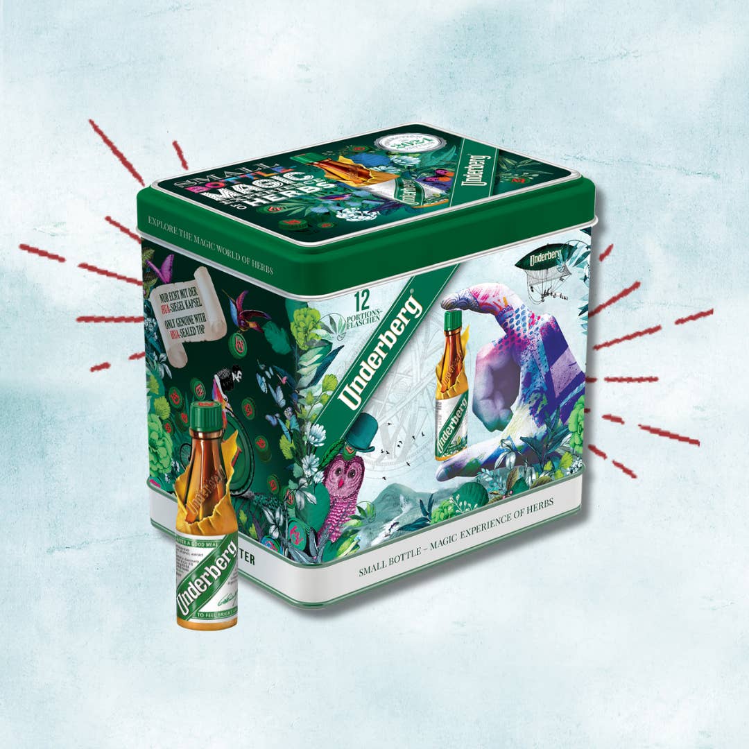 Underberg - Wholesale Bitters - Underberg 12pk Tin: Digestive Elixir & Cocktail Bitters