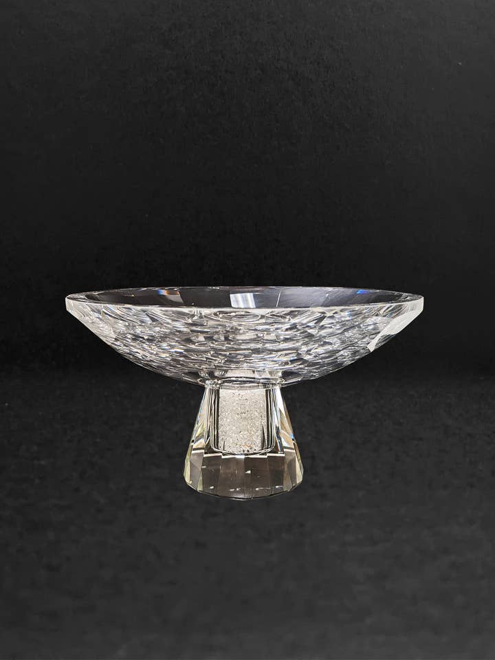 Frutero con base transparente rellena de cristal para venta al por mayor de Collection by Nouvelle