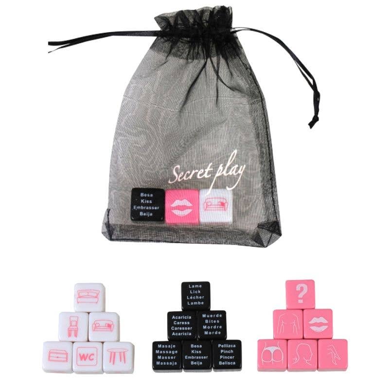 Lingerie Harness Boutique di DeGioannis Samuele - Wholesale Sex Toy - SECRETPLAY - GAME 3 DICE (ES/PT/EN/FR)1