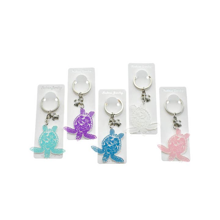 DK Hawaii - Wholesale Keychain - Unisex - Acrylic Honu Sea Turtle Key Chain1