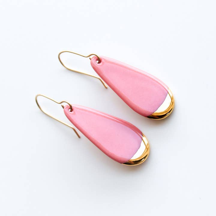 Rozenthal Ceramics SIA - Wholesale Dangle Earrings - Porcelain Drop Earrings1