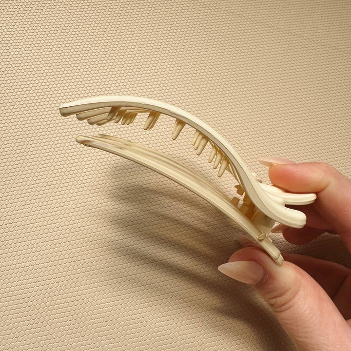 Happiest Hour - Wholesale Hair Clip - Women's - Pilates Flat Claw Clips1