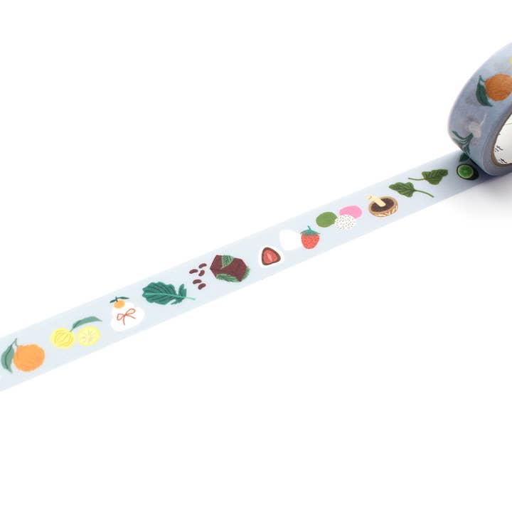 Washi Tape - Léa Maupetit / Vinterfrugter MTLEAM07EZ for engroshandel hos mt masking tape