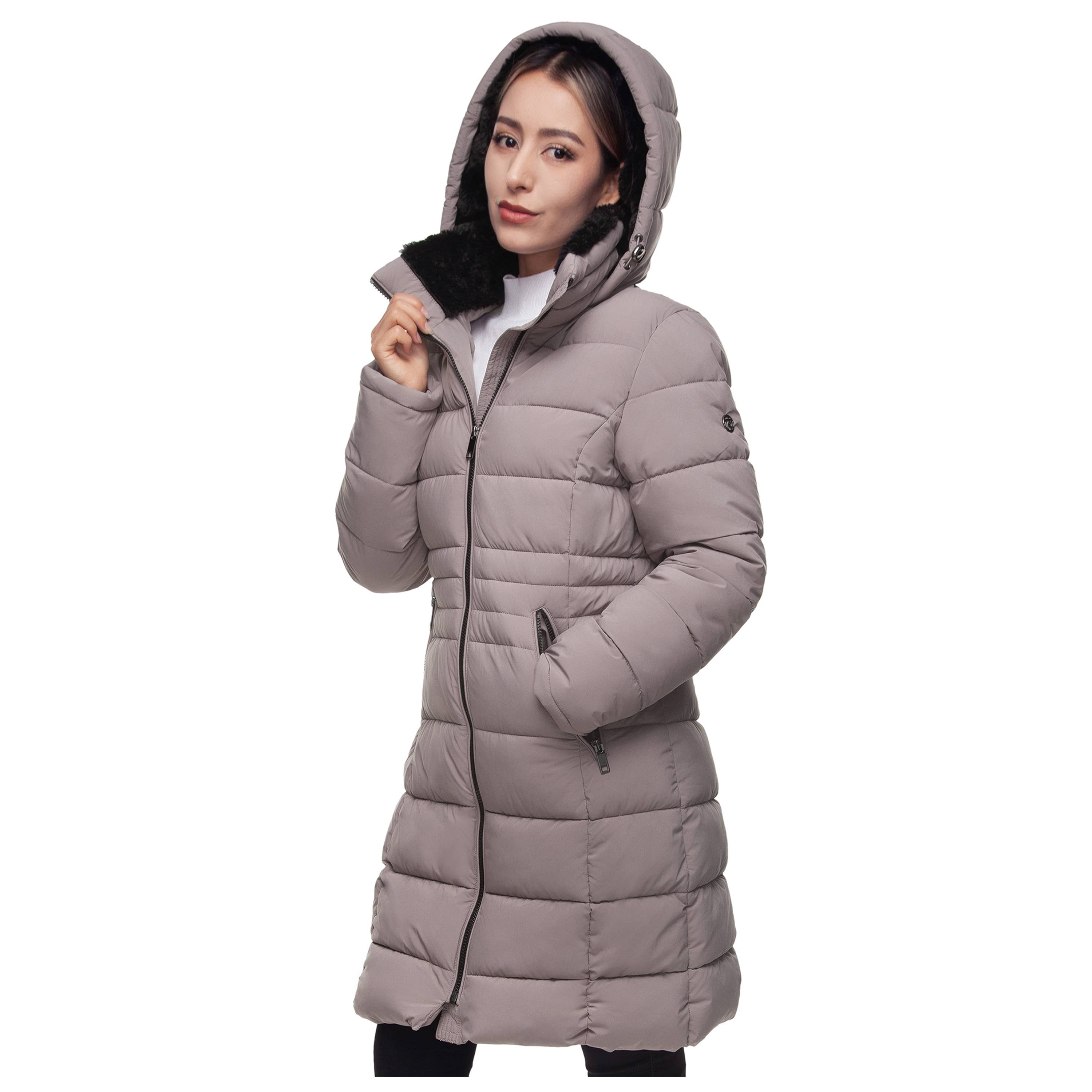 Rokka & Rolla - Wholesale Coat - Women's - Women's Heavy Long Winter Coat Parka Jacket31