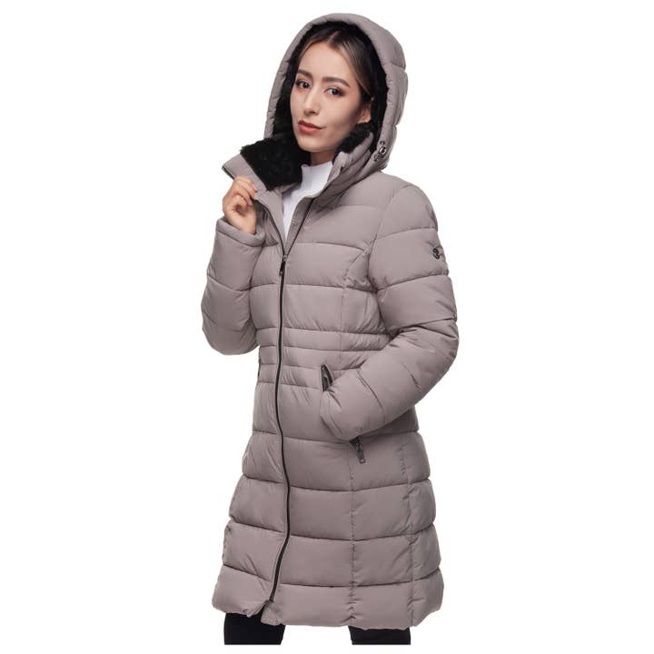 Rokka & Rolla - Wholesale Coat - Women's - Women's Heavy Long Winter Coat Parka Jacket31