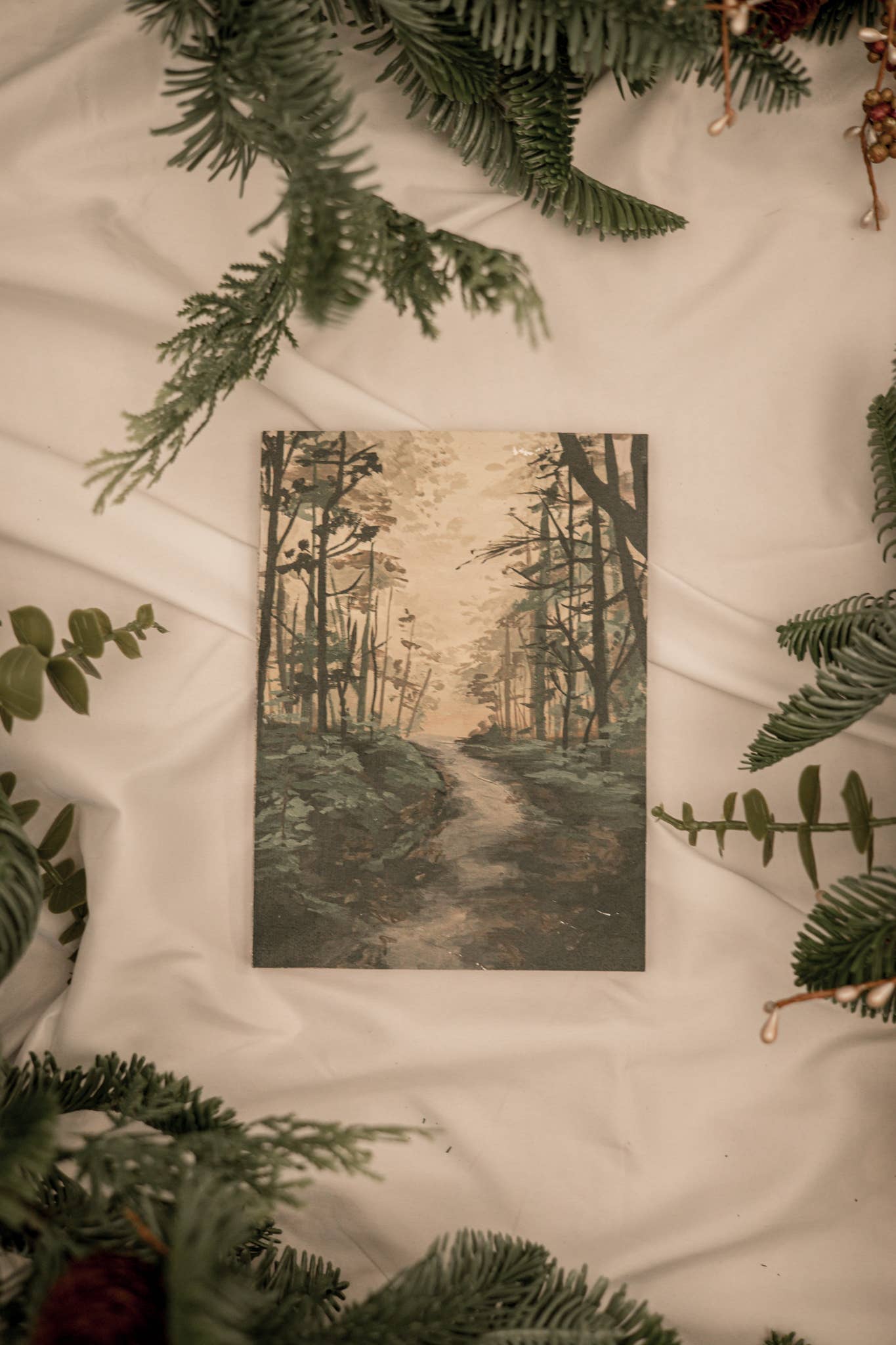 Lewa Studio - Wholesale Art Print - "Iron Lilac Dawn" Fine Art Giclée Canvas Panel 1