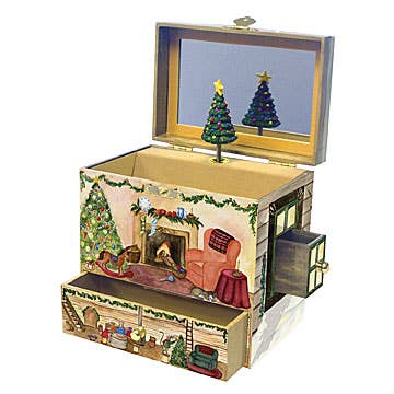 Christmas Musical Jewelry Box | Premium Holiday Gift for wholesale by Enchantmints