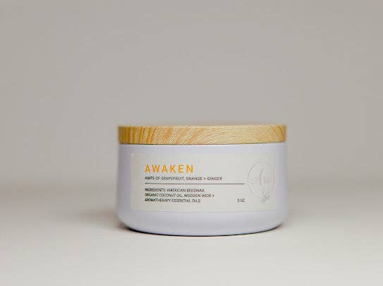 Wellness by Ari - Wholesale Jar/Filled Candle - AWAKEN
