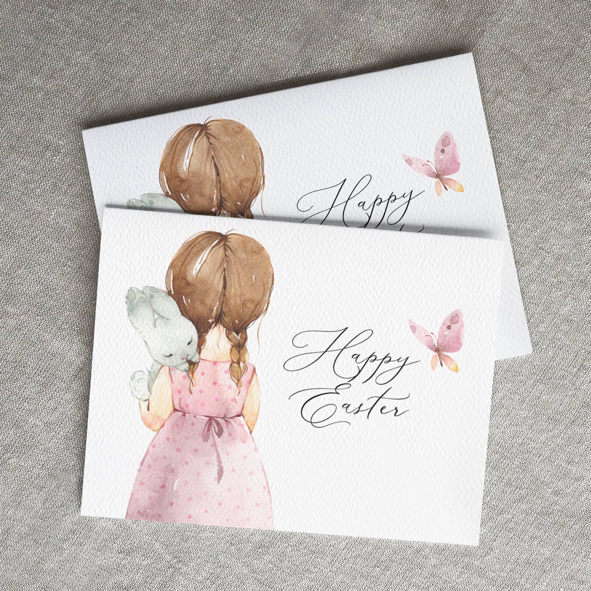 Blue Thistle - Wholesale Easter Card - Happy Easter Card, Cute Easter Bunny Card, Eco Friendly2