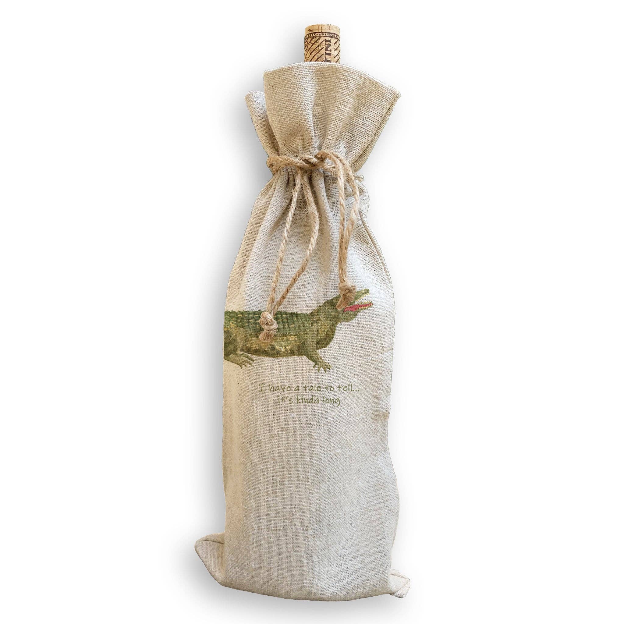 French Graffiti - Wholesale Tea Towel - Tale to Tell Alligator3