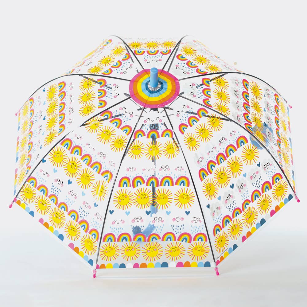 Rachel Ellen Designs – Großhandel Regenschirm – Kinder – Kinderregenschirm - Sonne, Regenbögen & Wolken2