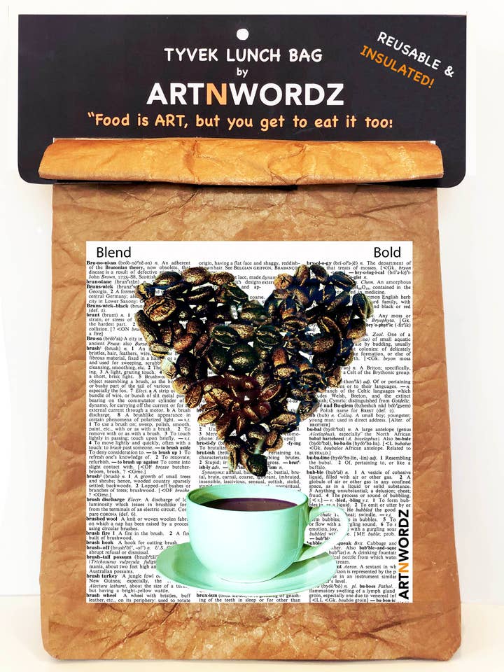 SAC À LUNCH COFFEE LOVE pour la vente par ARTNWORDZ LLC