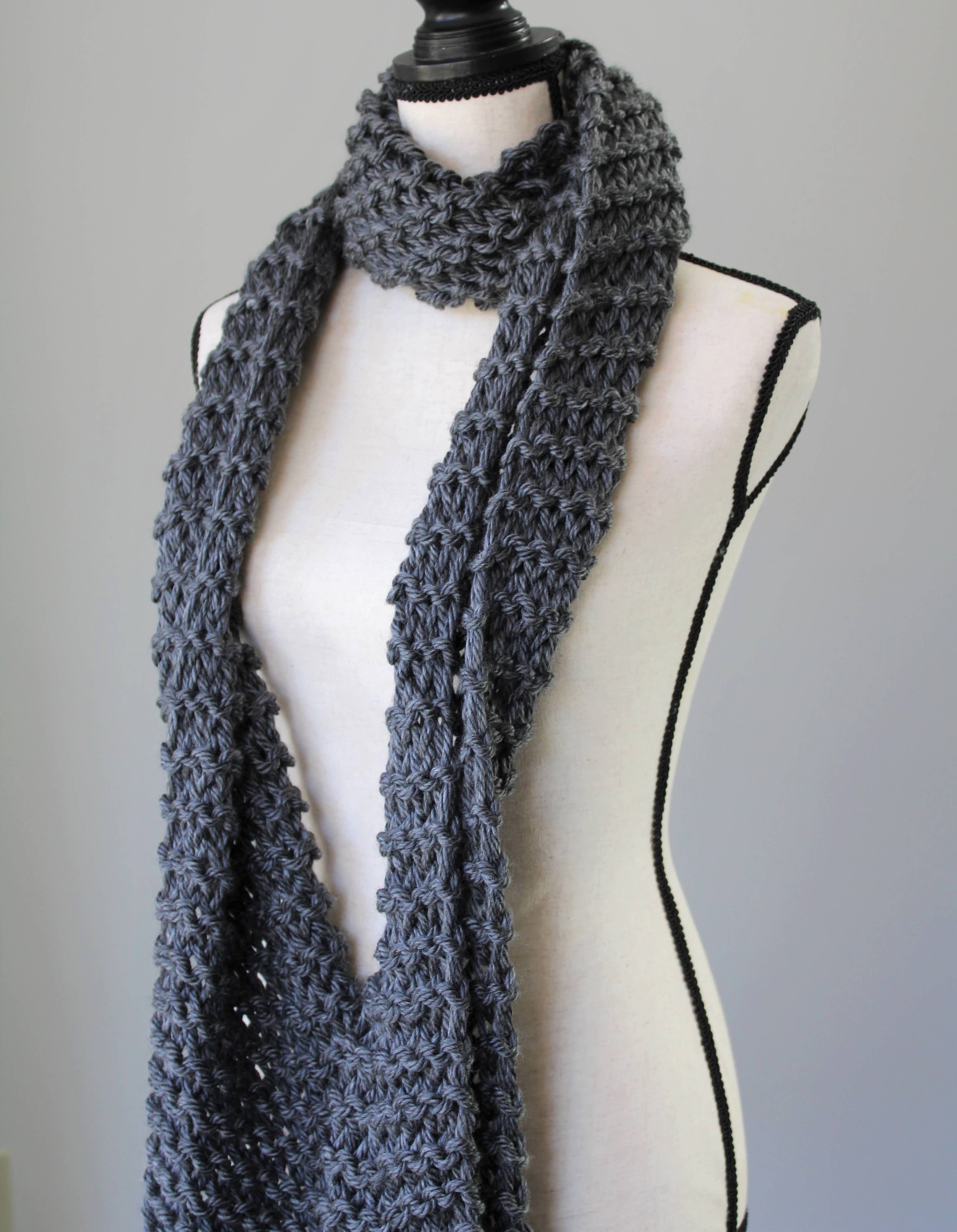 RamsGirl Design - Wholesale Knitting/Crochet Supplies - Chunky Scarf Beginner Knitting Kit11