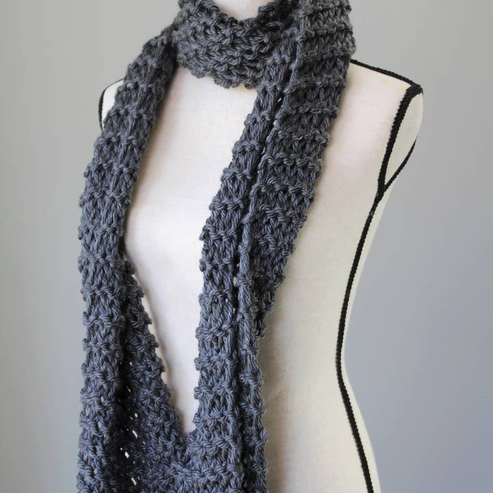 RamsGirl Design - Wholesale Knitting/Crochet Supplies - Chunky Scarf Beginner Knitting Kit11