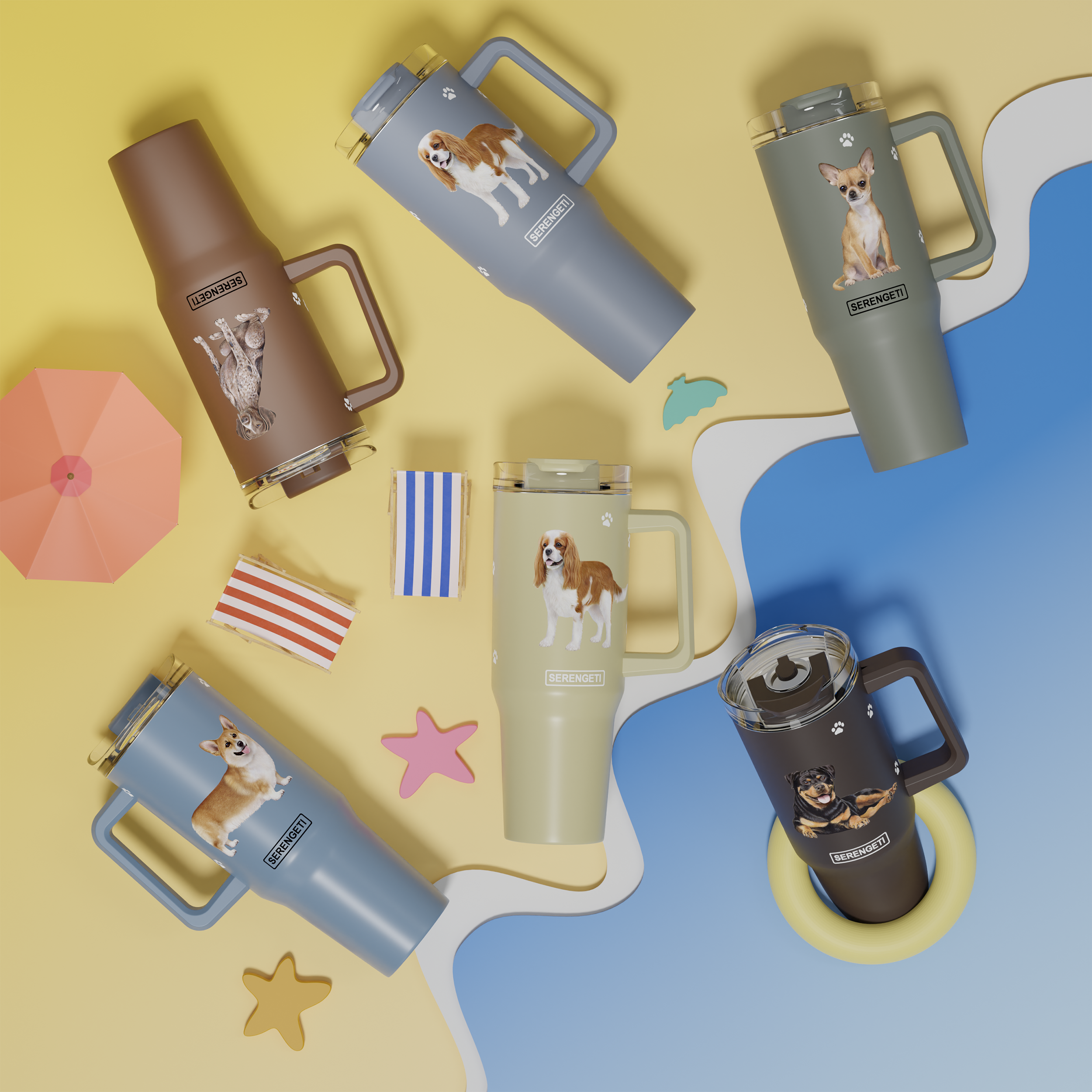 E&S Pets - Wholesale Insulated Mug/Tumbler - 40 OZ TUMBLER STARTER PACKAGE6