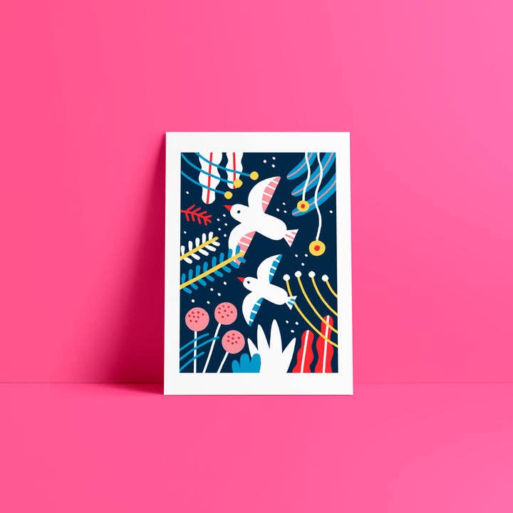 Ana Seixas - Wholesale Art Print - Swallows // A5 Digital Print1