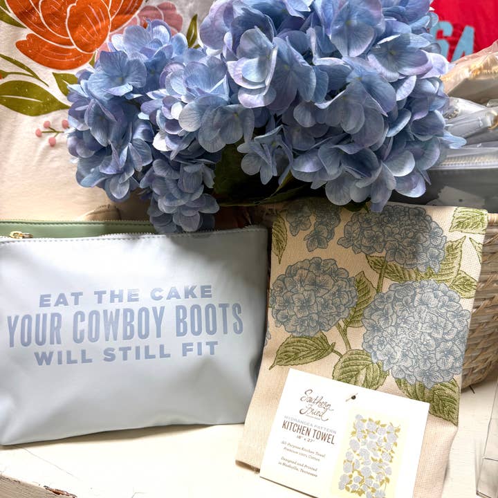 SOUTHERN FRIED DESIGN BARN - Wholesale Pouch - Women's - Eat The Cake Your Cowboy Boots... Catch All Pouch 4