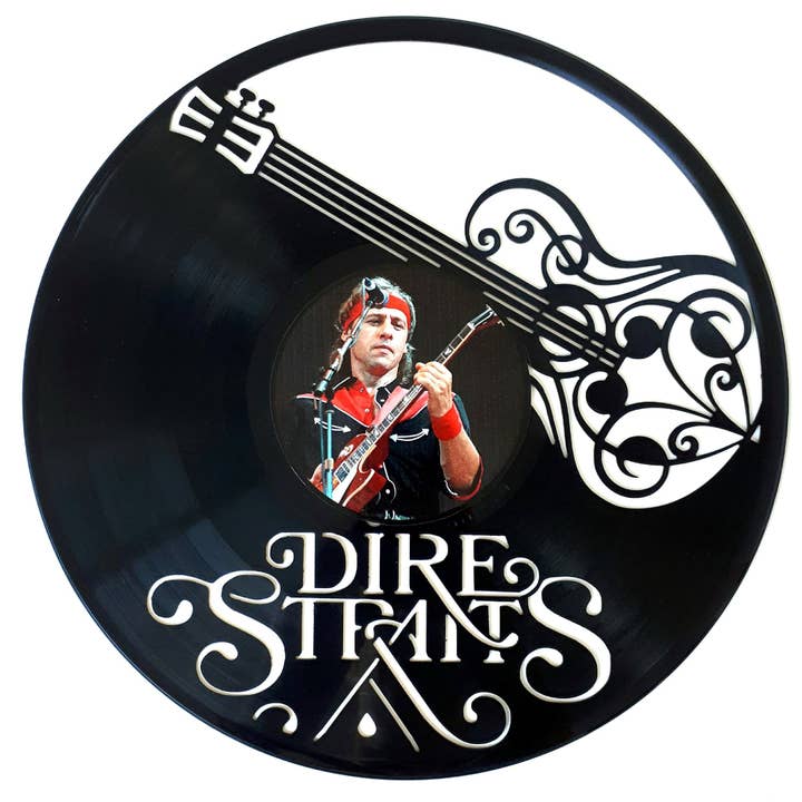 Vinyl Record Art with sticker - Dire Straits for wholesale by Broken Record
