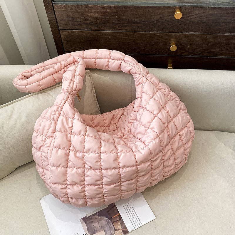 Sweetkama - Wholesale Tote Bag - Women's - Ladies Puffer Cloud Bag Tote Handbag Slouch Bag SKAB0102