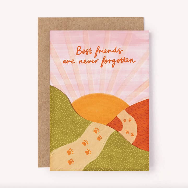 Lauren Sissons Studio - Wholesale Sympathy Card - Pet Loss Sympathy Greeting Card - Dog Cat Loss | Condolences0