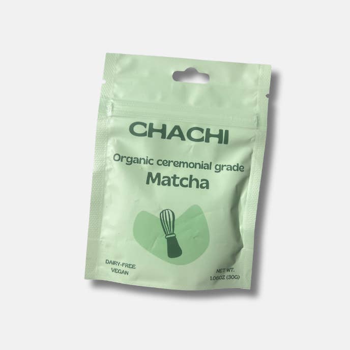 Chachi Matcha Organic Ceremonial Matcha - 30g (1.06oz) and other Purchase Wholesale organic ceremonial matcha. Free Returns & Net 60 Terms on Faire trending on Faire.