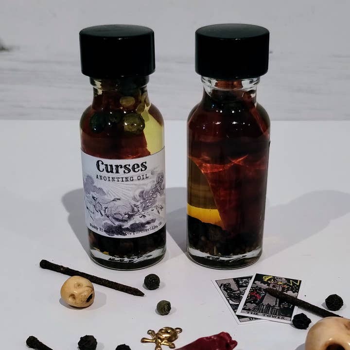 Muddy River Conjure – wholesale Meditation supplies – Intention Based Cursing Anointing Oil