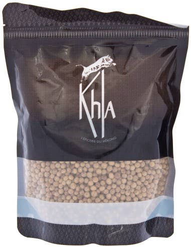 Khla - L'épicerie du Mékong - Wholesale Pepper/Peppercorns - Kampot white pepper - IGP - Organic - Premium - in grains - 250g1
