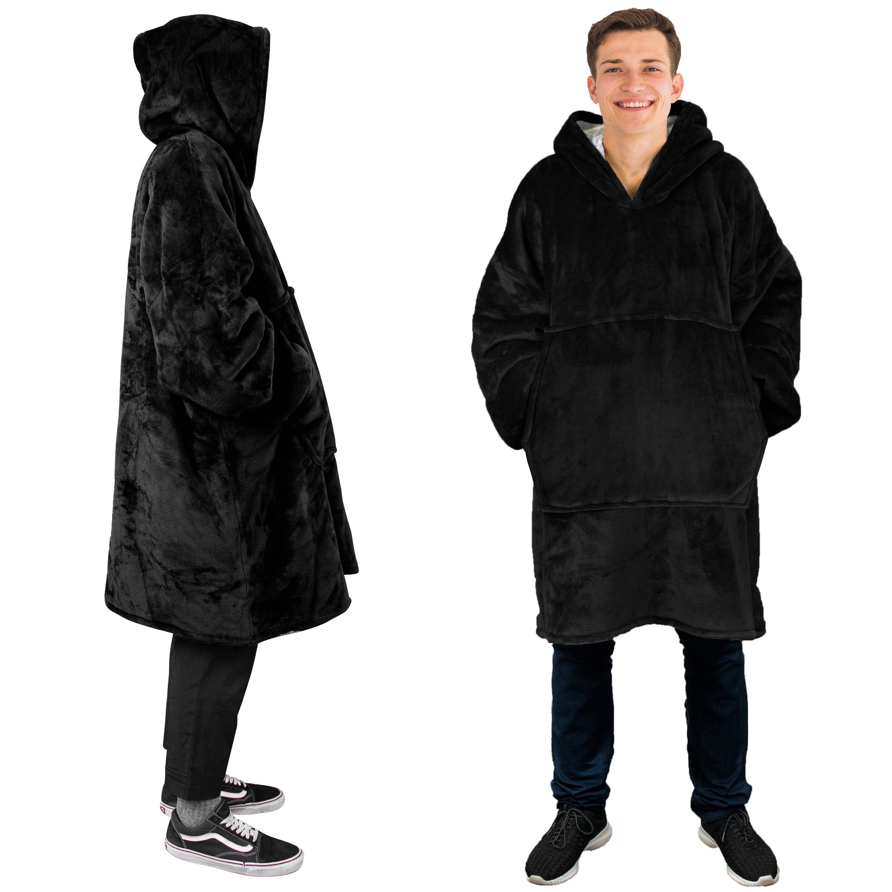 Pavilia - Wholesale Throw Blanket - Oversized Wearable Hoodie Blanket20
