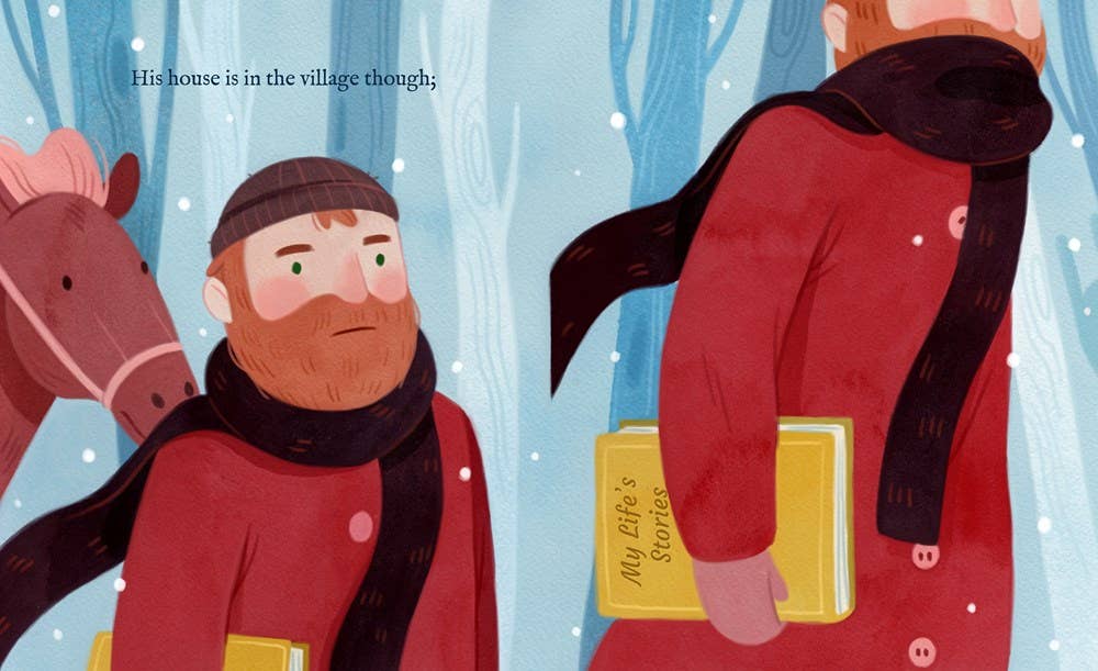 Familius, LLC - Wholesale Preschool Book (3-5) - Stopping By Woods on a Snowy Evening2