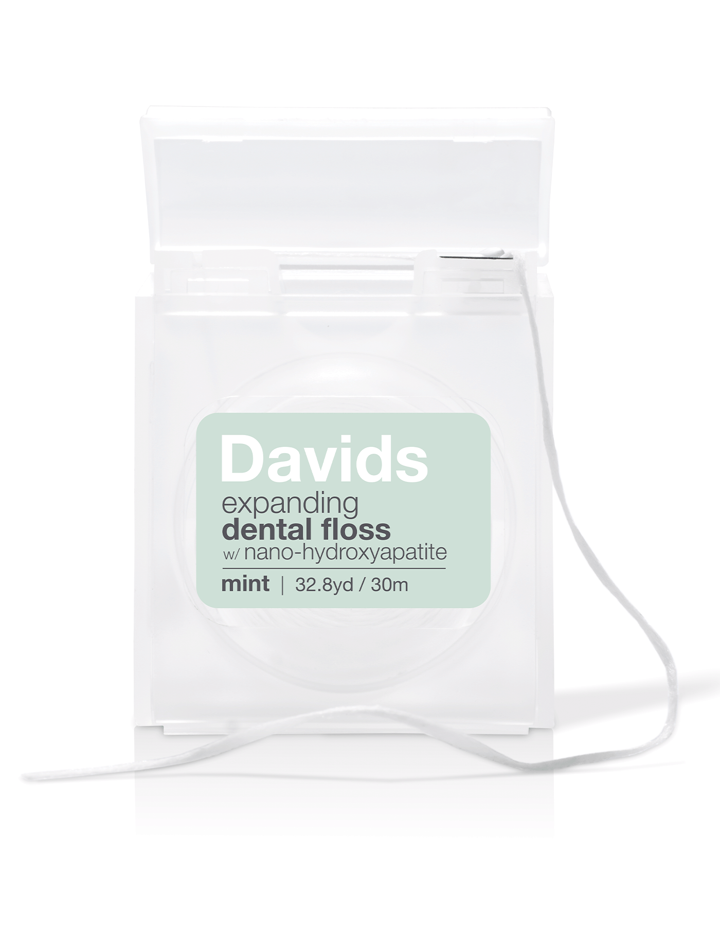 Davids Natural Toothpaste – Engroshandel Tandtråd – Davids ekspanderende tandtråd/genopfyldelig dispenser/mynte0