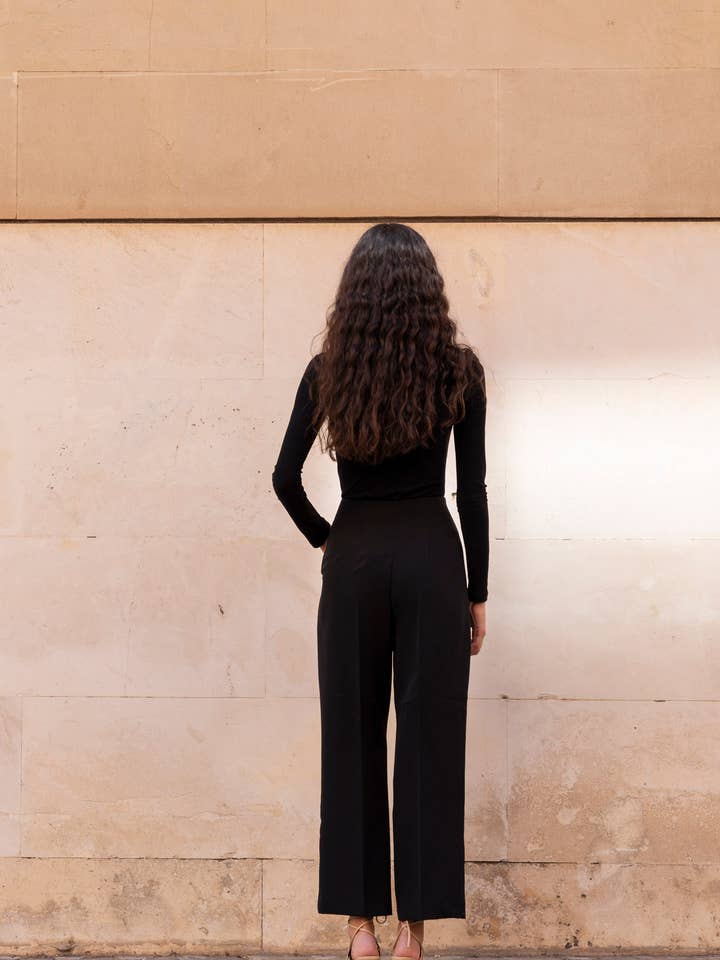 black TWEEZERS PANTS for wholesale on Faire1