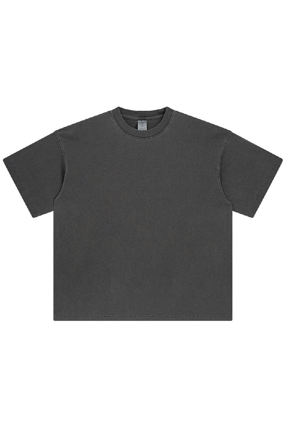 CZ Basics - Wholesale T-shirt - Uniseks - Oversized T-shirt met gewassen print24