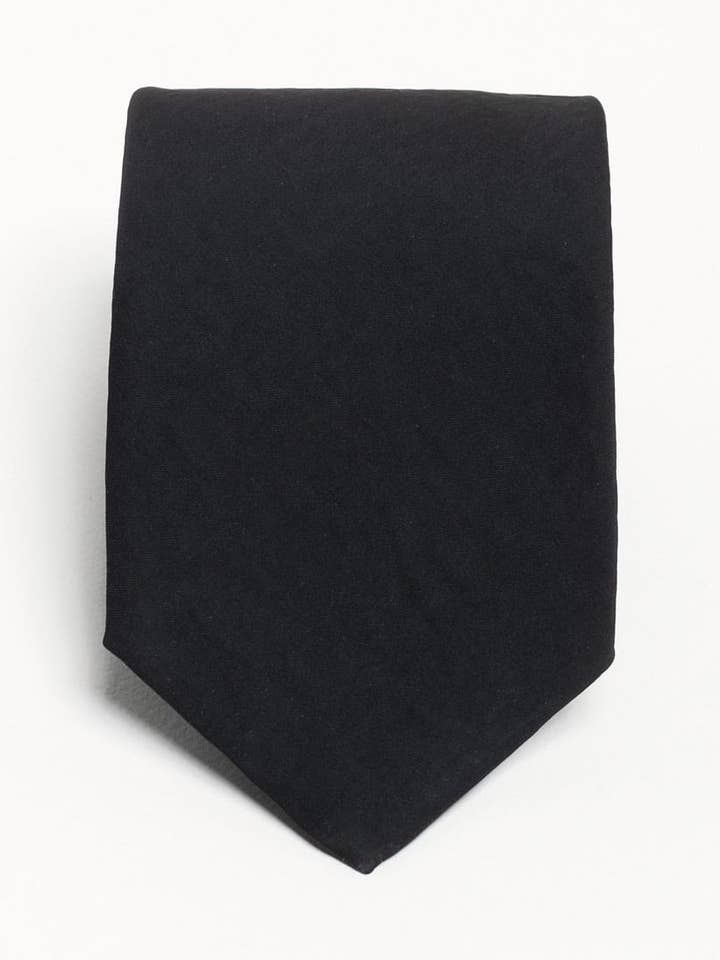 Sidenkravatt - Svart för wholesale av De IONESCU