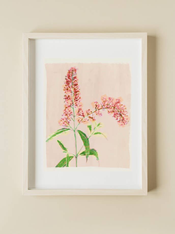 Lámina artística Butterfly Bush para venta al por mayor de Gather Goods Co - Cards, Coasters, Tea Towels, Art, Mugs