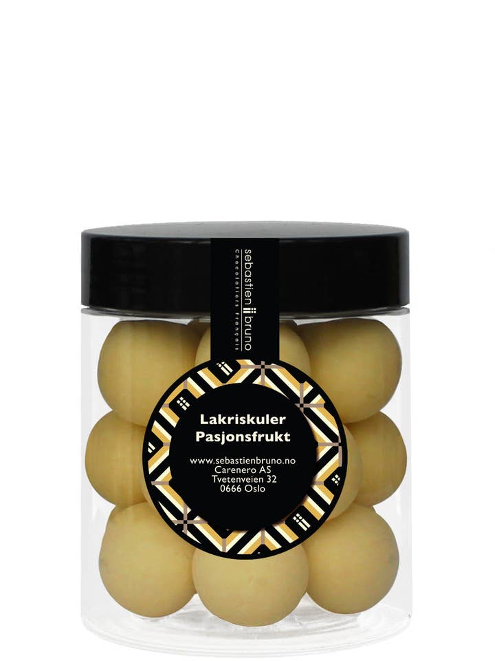 Lakritskulor Passionsfrukt Liten för wholesale av SebastienBruno Røa Torg
