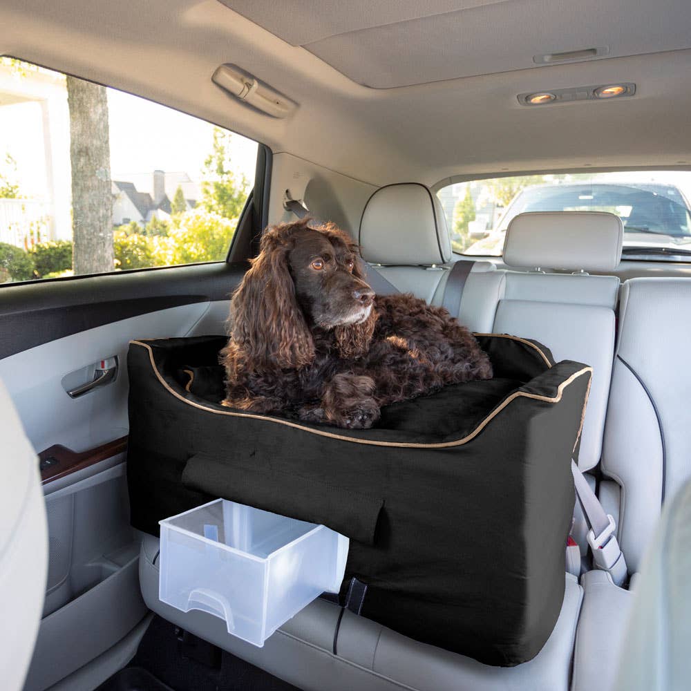 Snoozer Pet Products - Wholesale Pet Carrier - Dog - Luxury Lookout II Dog Car Seat with Microsuede2