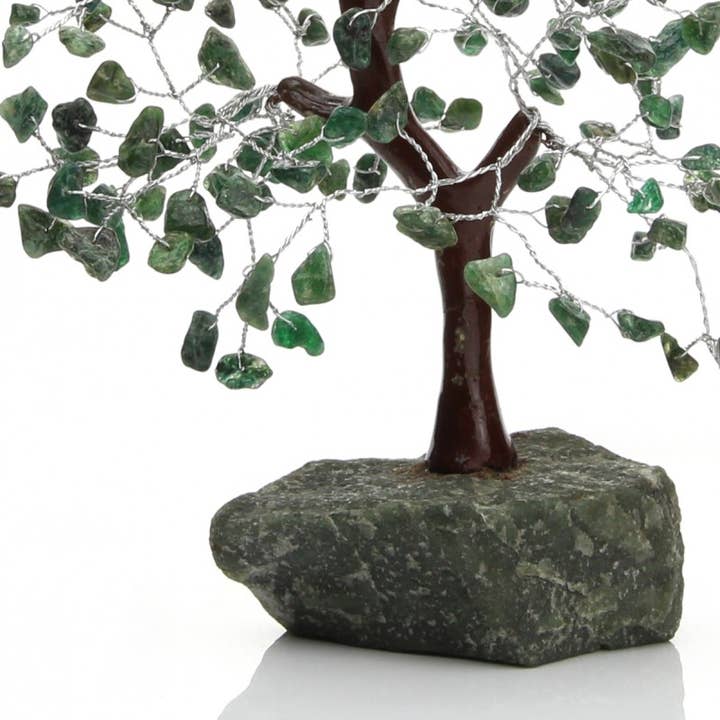 UniArt - Wholesale Ornament - 200-chip tree with natural stone base5