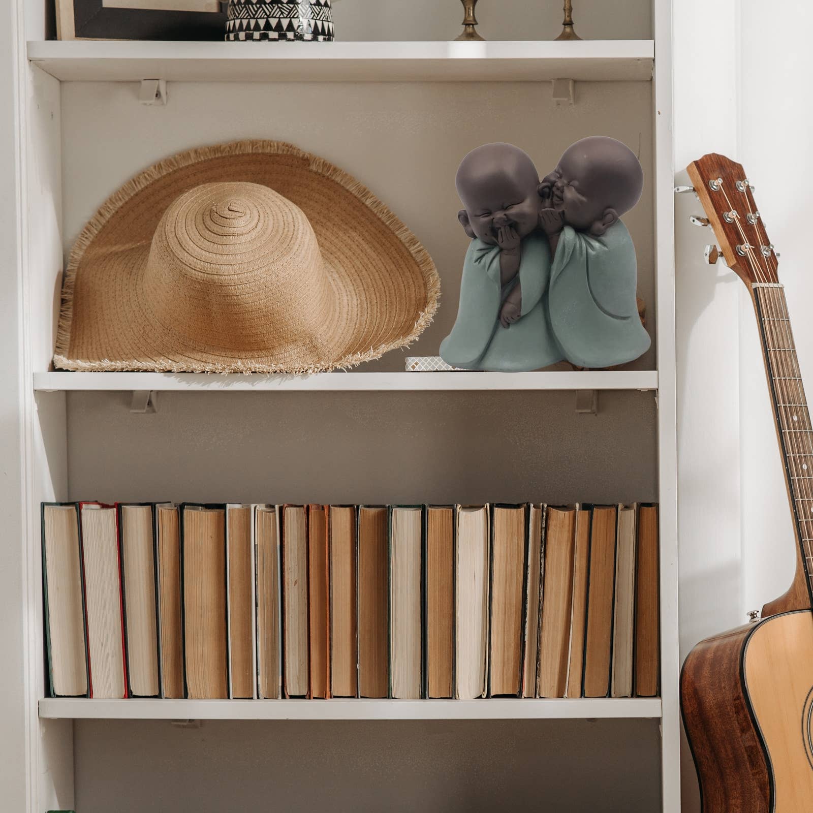 Zen'Arôme - Wholesale Sculpture - Buddha Statuette 2 Bronze Whisperer Source of Good Mood7